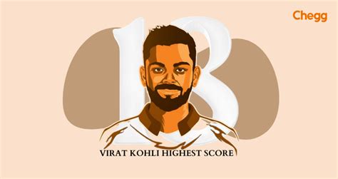 highest score of kohli