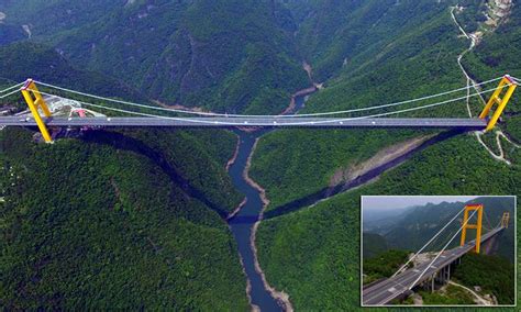 highest suspension bridge in the world