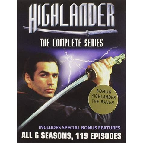 highlander complete series dvd