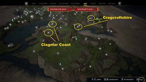 Hogwarts Valley Field Guide Pages Hogwarts Legacy