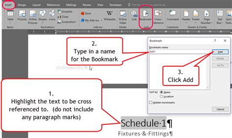 Highlight Bookmarks In Word