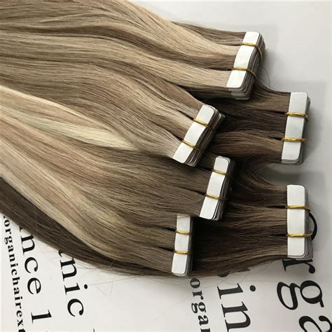 Highlighted Tape In Extensions