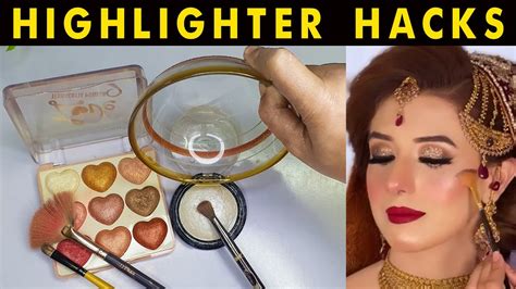 Highlighter Makeup Hacks