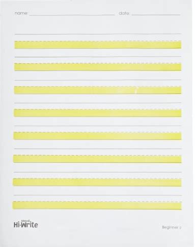 Highlighter Paper Upper Elementary Printable