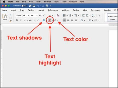 Highlighter Tool In Word