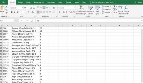 Highlighting Text Excel