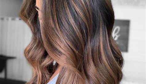 60 Looks with Caramel Highlights on Brown and Dark Brown Hair