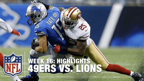 highlights of the 49ers and the lions