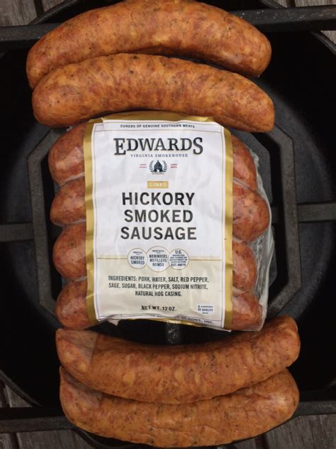highly seasoned smoked sausage