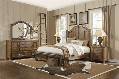 Eric Church Highway to Home Echo Harbor Ebony 5 Pc Queen Panel Bedroom
