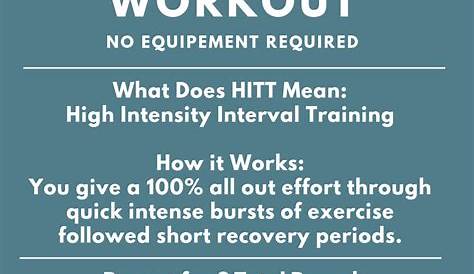 30 Minute Tabata HIIT Workout by www.4livingthewrightway