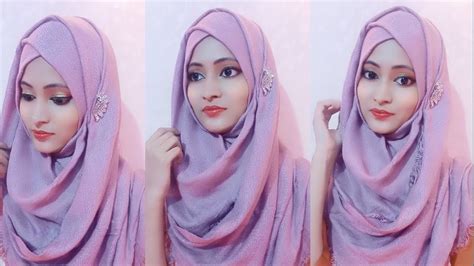 hijab style without inner cap