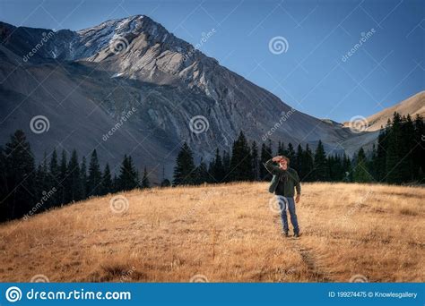 hiker taking a break to enjoy the view
