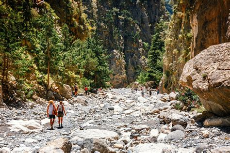 hiking Samaria Gorge