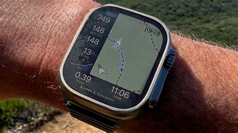 Hiking Apple Watch