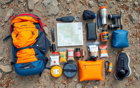 hiking backpack contents