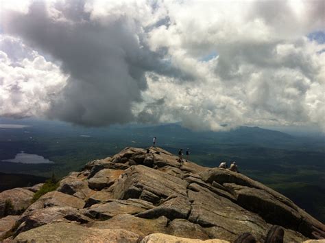 Outdoor Enthusiast Hiking Mount Chocorua White Mountain National Forest