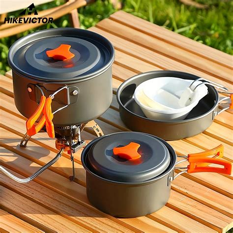 Kampa Munch NonStick Family Size Cook Set Cook Sets Camping Cook