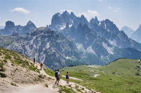 hiking in the dolomites italy