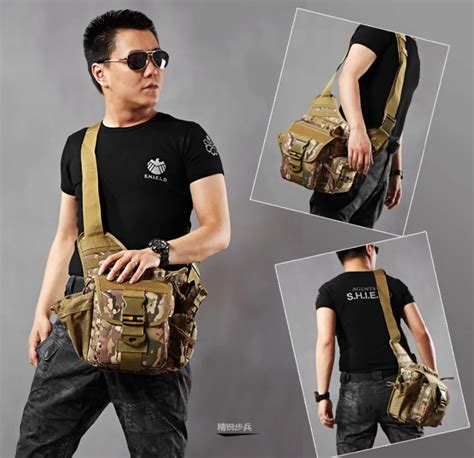 Hiking Climbing Messenger Bags Military Vintage Handbag Messenger Bags