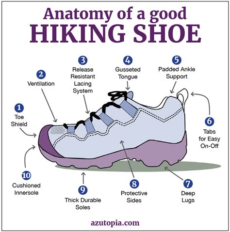 Hiking Shoe Features