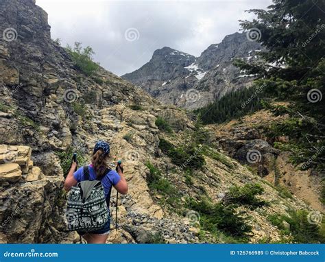 hiking steep terrain