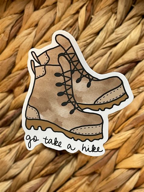 Hiking Dog Sticker 3 size Weatherproof and durable Etsy Outdoor