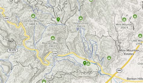 Hiking Trails Map