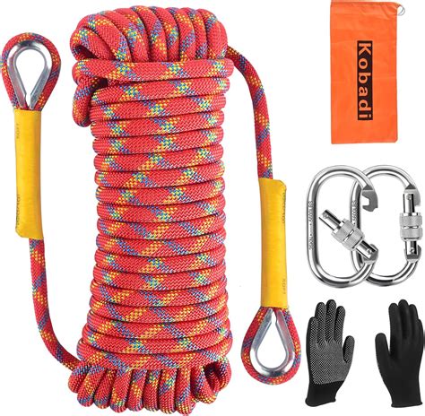 Hiking Accessories Mountaineering Rope 1015mm Nylon Rock Climbing Rope