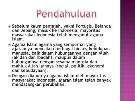 Hikmah Perkembangan Islam di Indonesia