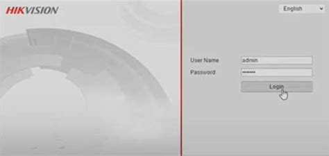 Hikvision Default Password —