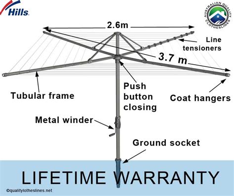Hills Clothesline Sizes