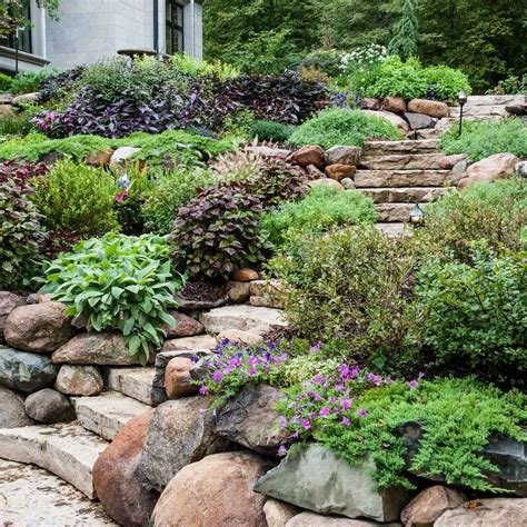 hillside landscaping ideas on a budget on front yard landscaping ideas