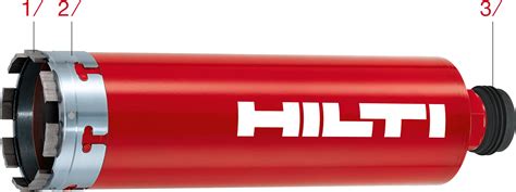 Hilti Coring Bit Sizes