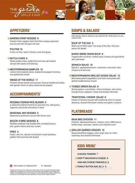 Room service menu Yelp