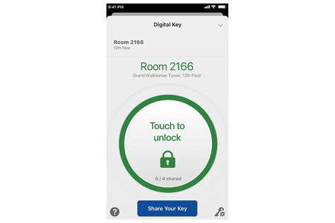 hilton share digital key