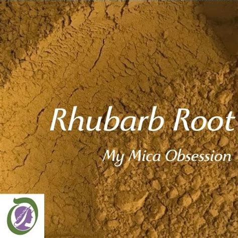 Rhubarb Root powder 100 gram package Botanical Colors