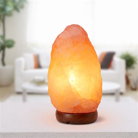 Esow Himalayan Salt Lamp In Multi Color Changing, 3 Watts Led Bulb And