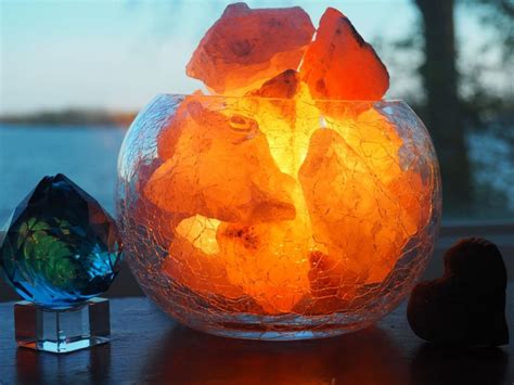 Himalayan Salt Lamp Getting Wet