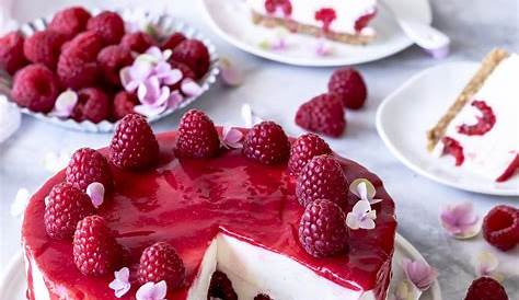 Himbeer-Joghurt-Torte | Rezept | Leckere torten, Kuchen und torten