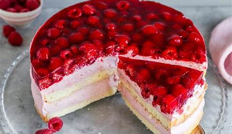 Himbeer-Mascarpone-Torte Baking Recipes, Cake Recipes, Mascarpone Cake
