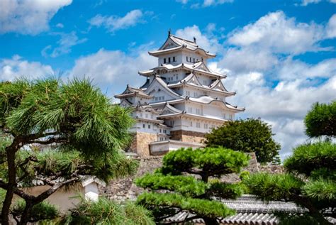 himeji castle in himeji japan