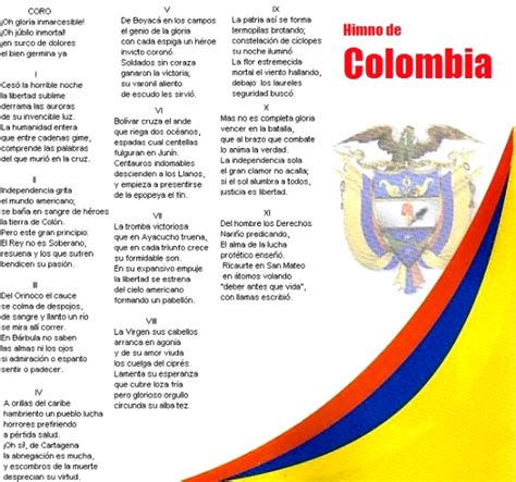 himno a la bandera de colombia