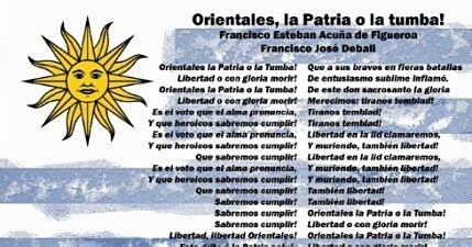 himno nacional uruguayo letra