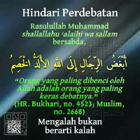 Hindari Perdebatan