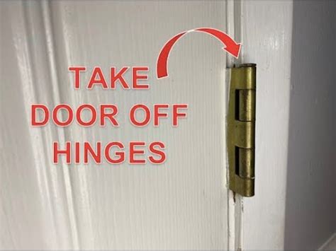 Hinges Off Door