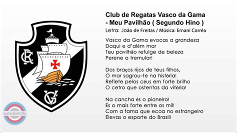 hino antigo do vasco