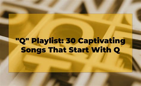 hip hop songs that start with q