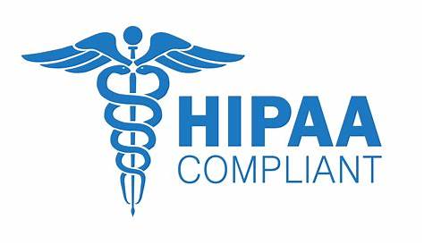 Hipaa Compliance Logo HIPAA Icon Graphic With Medical Symbol Isolated