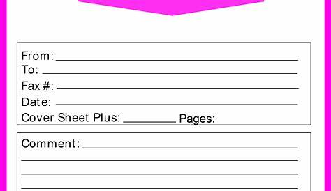 FREE 5+ Printable Fax Cover Sheet Templates in MS Word PDF